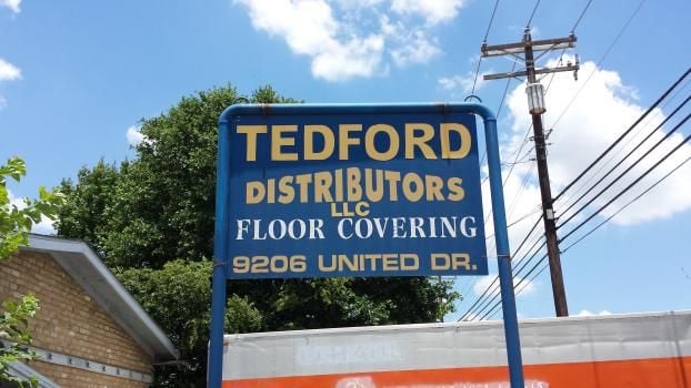 On location at Tedford Distributors, a Flooring Contractor in Austin, TX