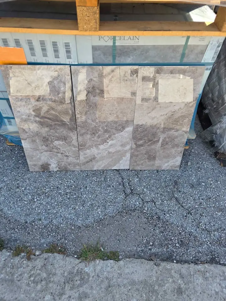 12 x 24 Polished Emperador Marble-Look, Rectified, photo 3