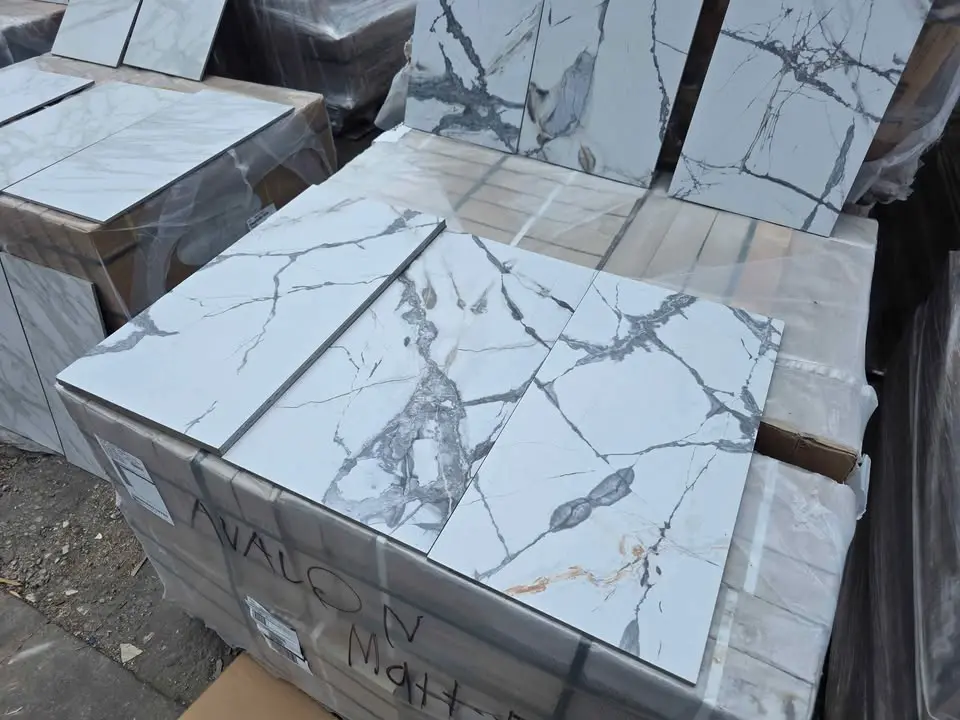 12 x 24 Statuario Corchia Marble-Look Porcelain, photo 2
