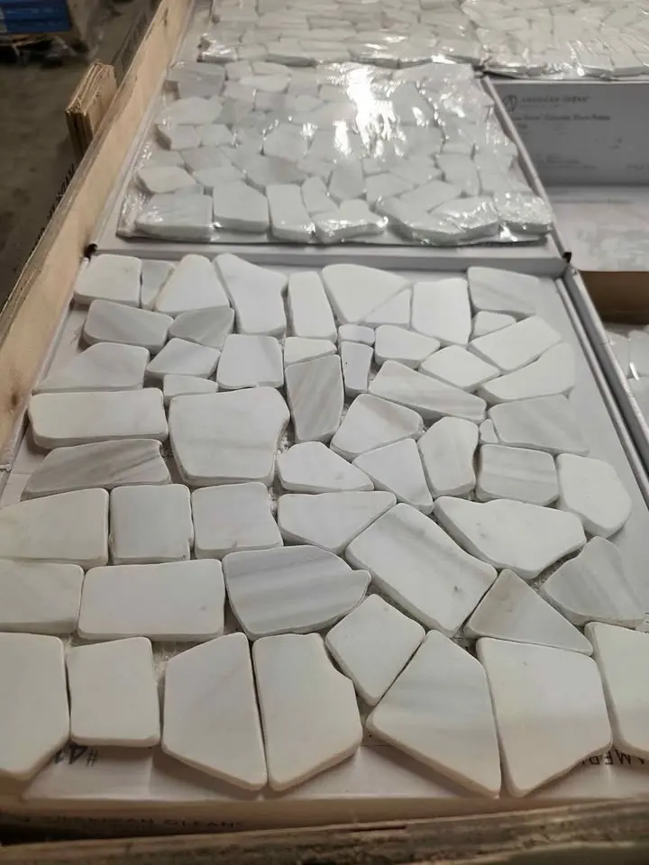 Calacatta Marble Mosaic, photo 3