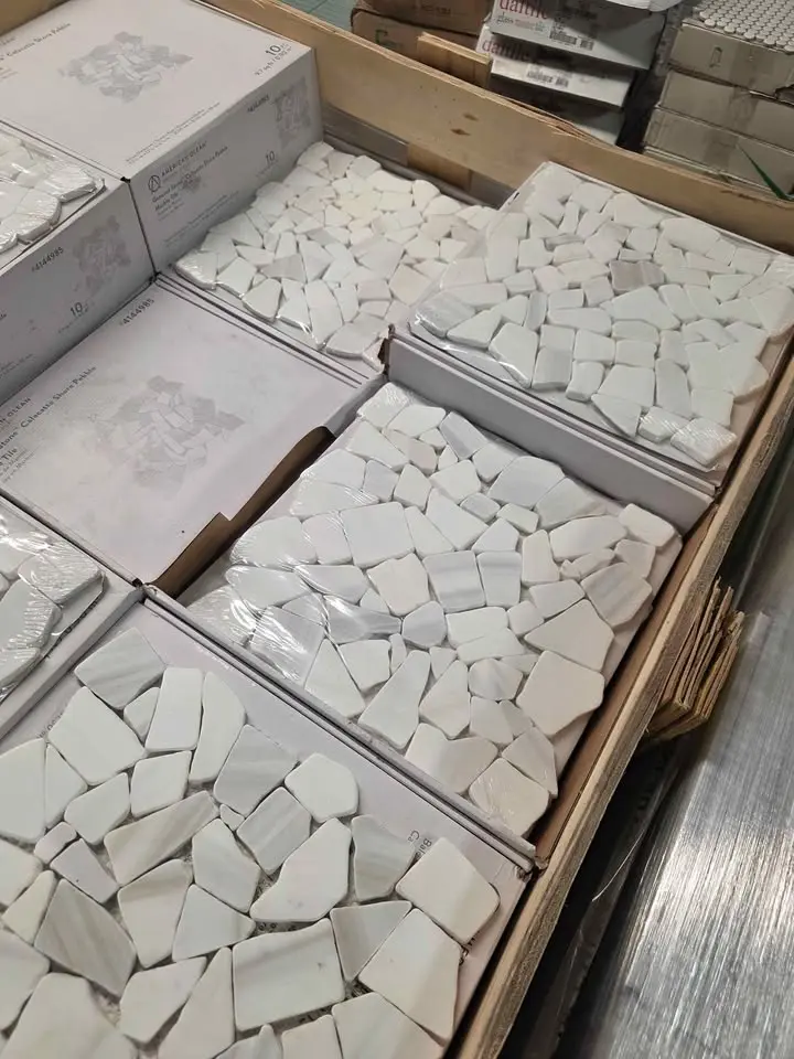 Calacatta Marble Mosaic, photo 4