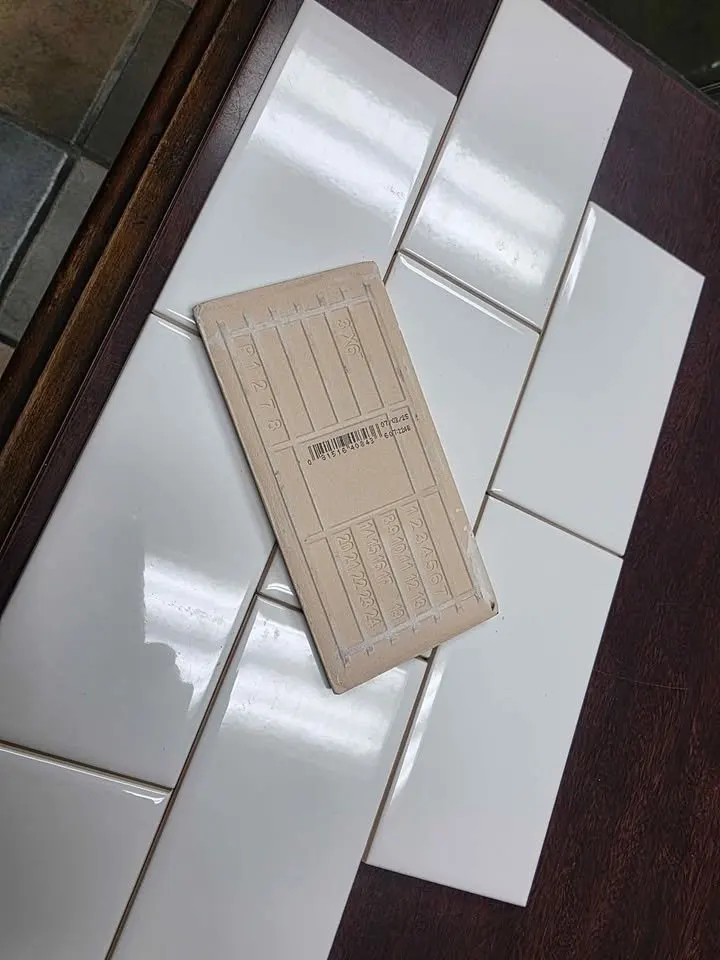 Daltile 3 x 6 White Glossy