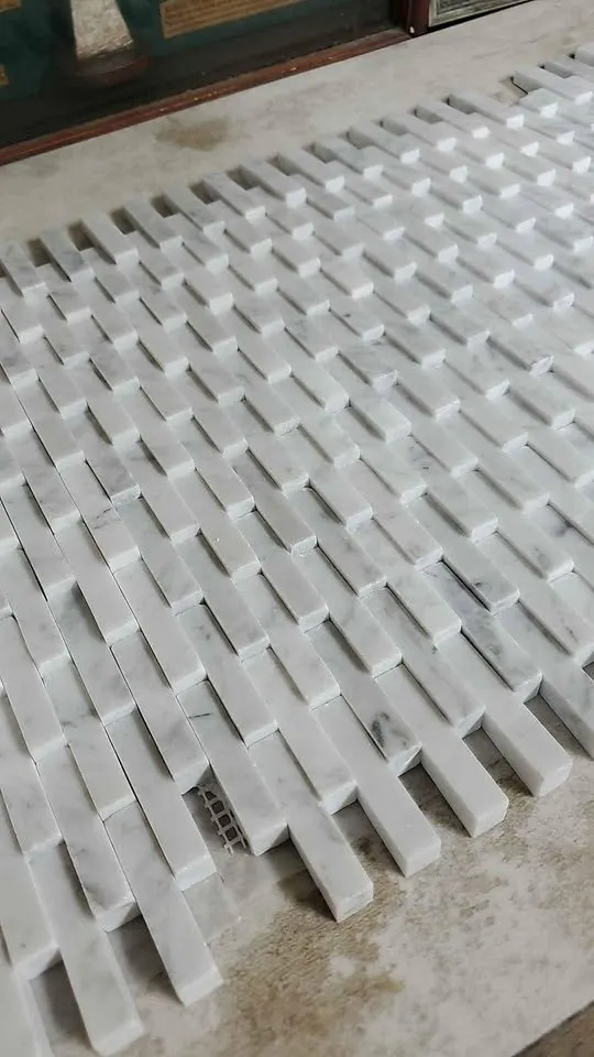 Daltile 3D Carrara Marble Mosaic, photo 2
