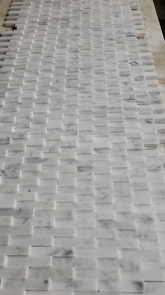 Daltile 3D Carrara Marble Mosaic, photo 3
