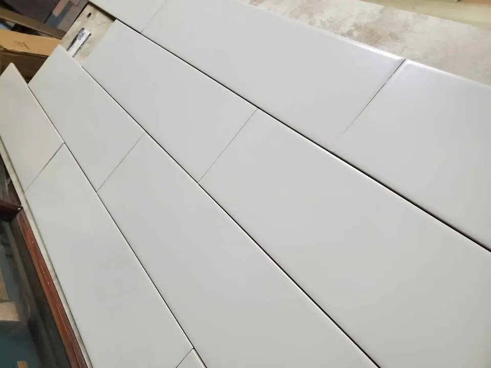 Daltile 4 x 16 Matte Gray Subway Tile, photo 2