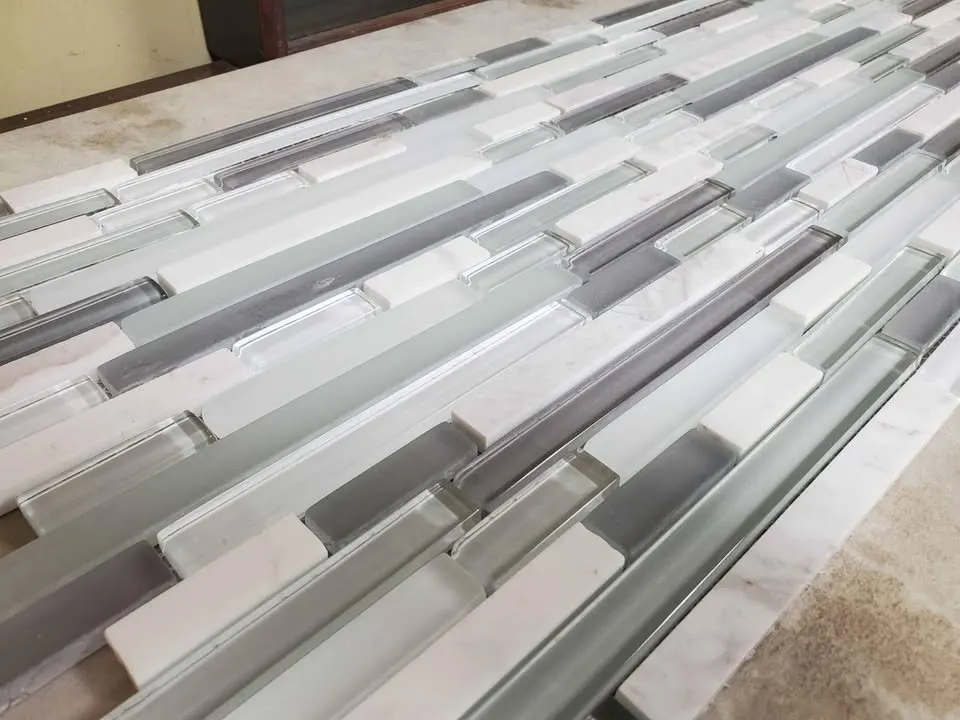 Daltile Crystal Stone Pearl Linear