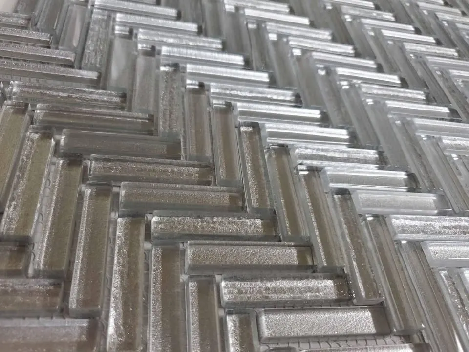 Daltile Seymour Pewter Herringbone