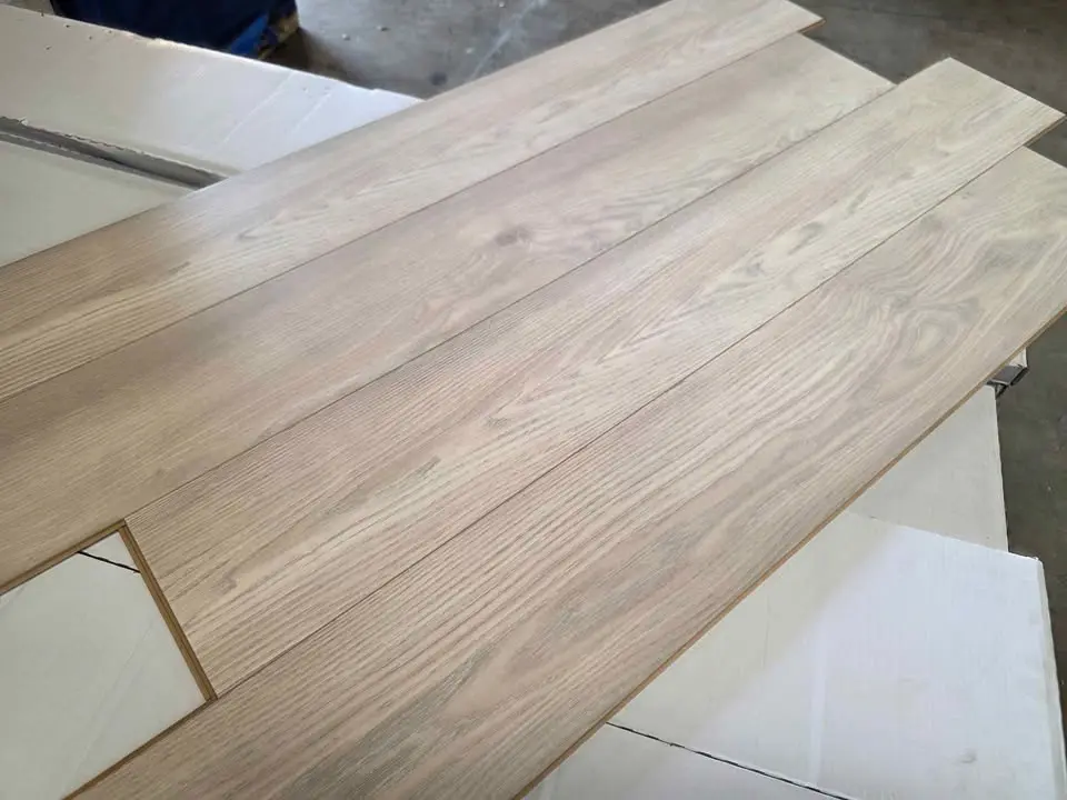 Laminate, 12 mm, Light Oak, Made in USA, photo 4
