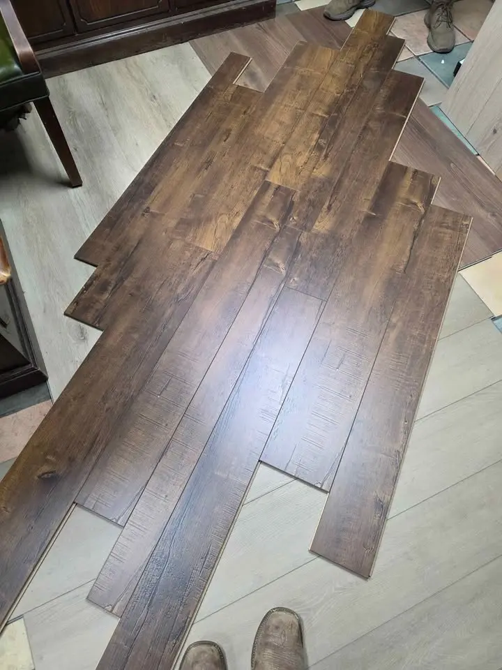 Multi-Width Laminate, 12 mm, Honey Oak Look, photo 5